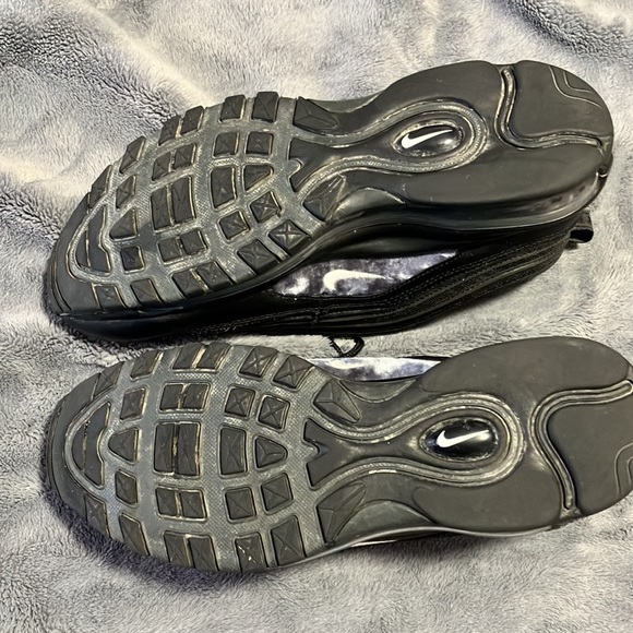 Nike air max 97 triple black size 10.5 - Picture 3 of 4